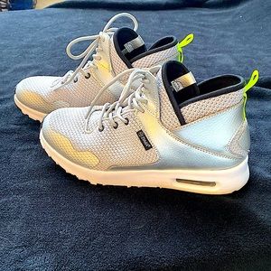Zumba high top silver shoes!  New! Size 9
